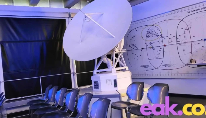 A1 Telekom Austria -    Erdefunkstelle Aflenz Innenansichten - Graßnitz