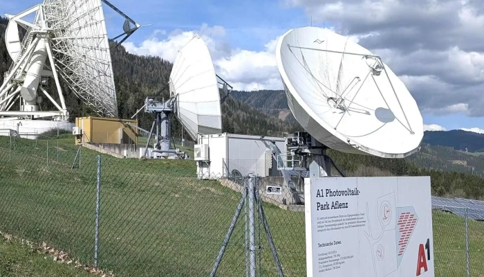 A1 Telekom Austria -    Erdefunkstelle Aflenz Telefon - Graßnitz
