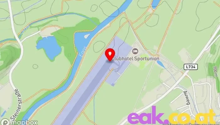 Alpenflugplatz Niederoblarn Karte - Niederöblarn