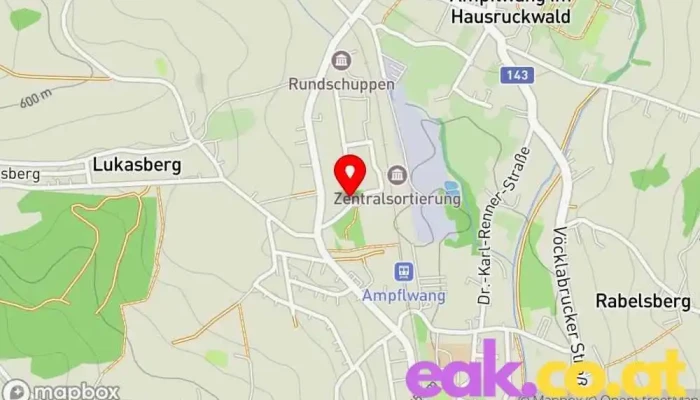 Karte von Ampflwang im Hausruckwald  in Ampflwang im Hausruckwald