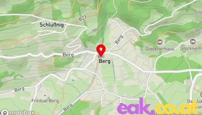 Karte von Berg im Drautal  in Berg im Drautal