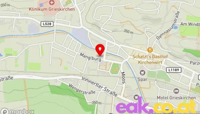 Bezirkshauptmannschaft Fur Die Bezirke Grieskirchen Und Eferding Karte - Grieskirchen