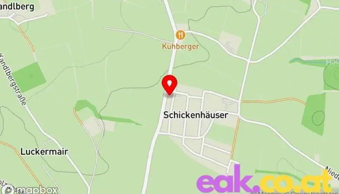 Karte von Brunner Heizen Kochen Elektro Elektrofachgeschäft, Ofengeschäft, Fachgeschäft für Grillgeräte, Holzofengeschäft in Buchkirchen