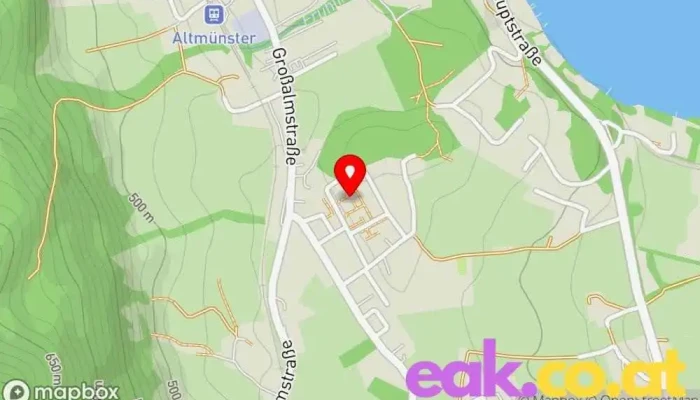 Karte von Das Energie Zentrum Geschäftsstelle in Altmünster am Traunsee