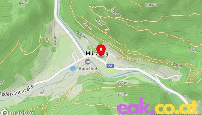 E -  Werk Der Gemeinde Murzsteg Karte - Mürzsteg