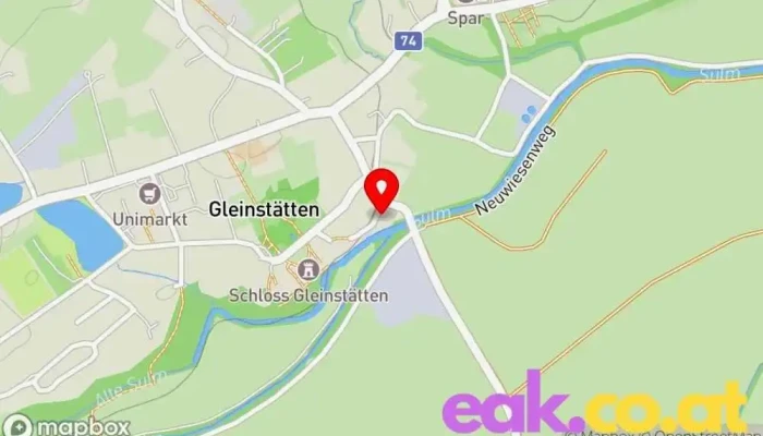 E -  Werk Gleinstatten Gmbh   Ktg Austria Karte - Gleinstätten