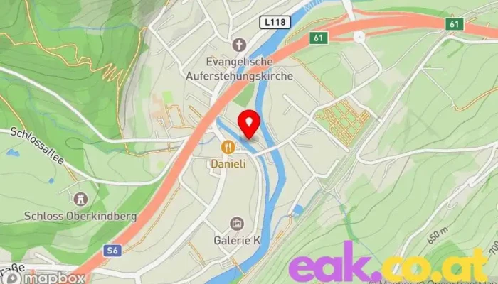 Elektrizitatswerk D Stadtgemeinde Kindberg Karte - Kindberg
