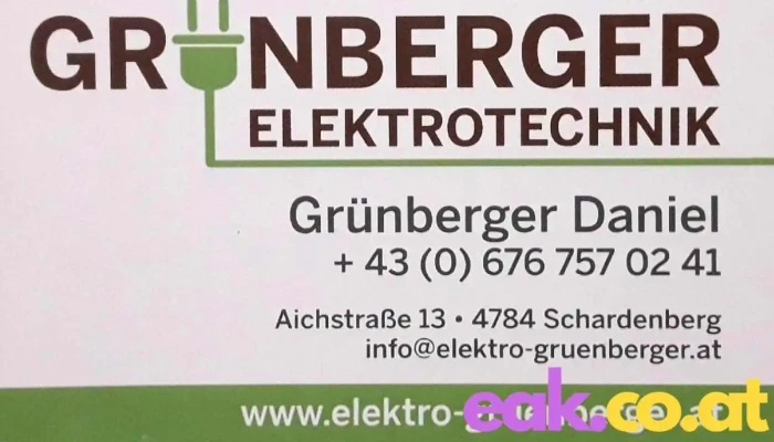 Elektrotechnik Grünberger - Schardenberg