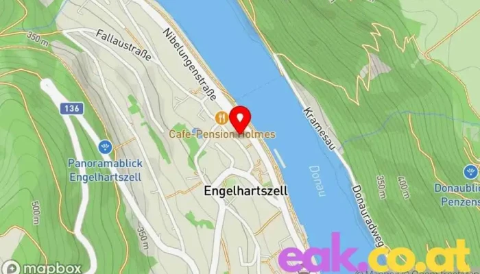 Karte von Energie AG Oberösterreich Stromversorgungsunternehmen in Engelhartszell