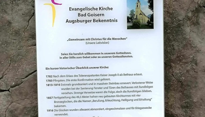 Evangelische Pfarrgemeinde Ab Bad Goisern Webseite - Bad Goisern Am Hallstättersee