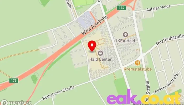 Haid Center -  Karte - Ansfelden