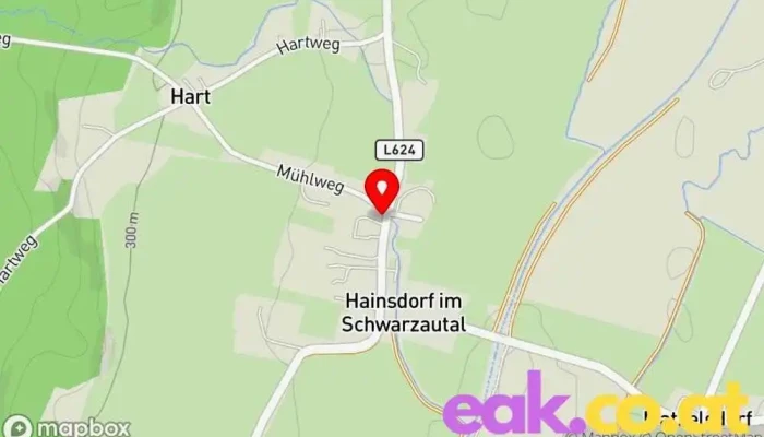 Hainsdorf Im Schwarzautal Ort -  Karte - Austria