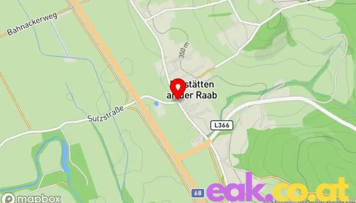 Hofstatten An Der Raab Karte - Hofstätten An Der Raab