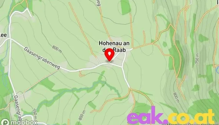 Hohenau An Der Raab -  Karte - Hohenau An Der Raab