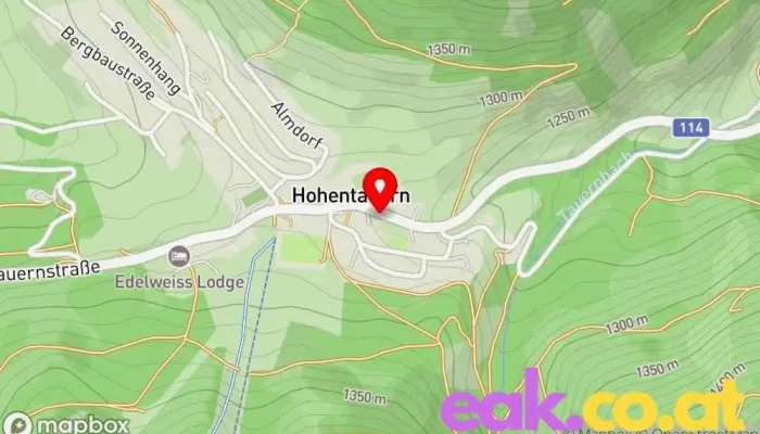 Hohentauern -  Karte - Hohentauern