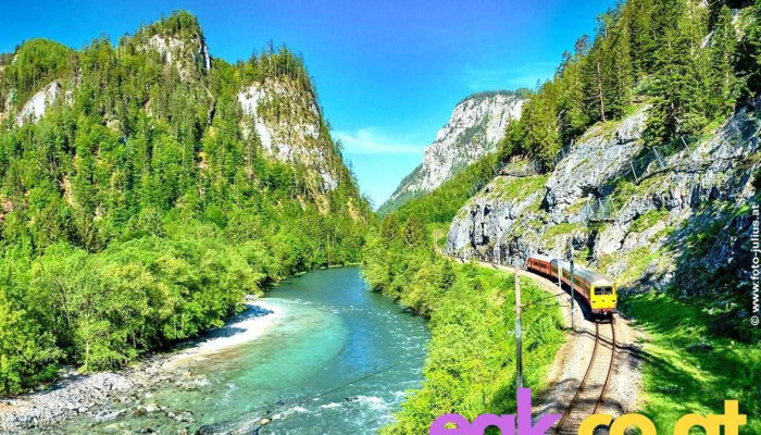 Johnsbach im Nationalpark Bahnhof - Österreich