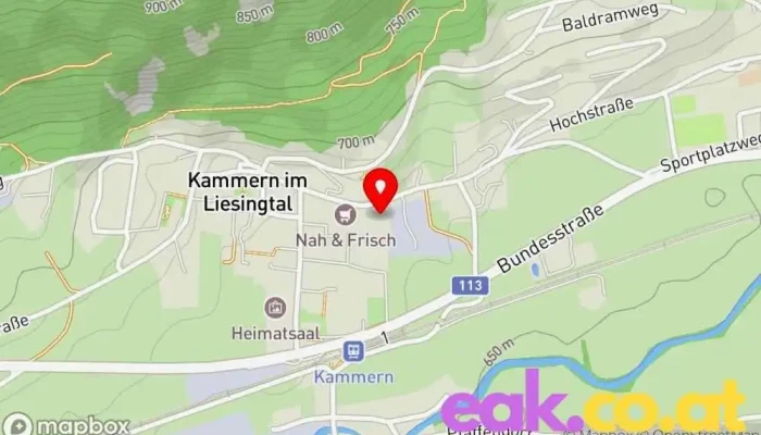 Kammern Im Liesingtal -  Karte - Kammern Im Liesingtal