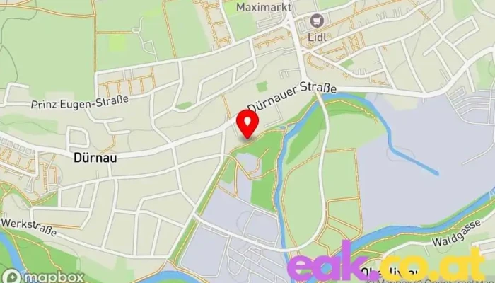 Karte von Kraftwerk Dürnau Wasserkraftwerk in Vöcklabruck