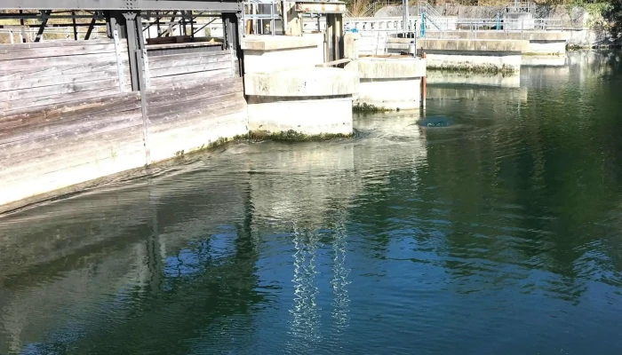 Kraftwerk Siebenbrunn -  Wasserkraftwerk - Desselbrunn