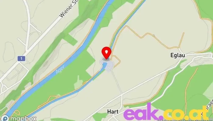 Kwg Wasserkraftwerk Hart -  Karte - Hart