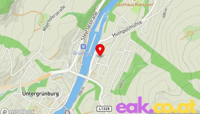 Karte von LEADER Traunviertler Alpenvorland Verein in Steinbach an der Steyr