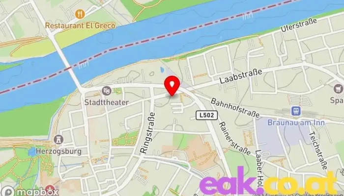 Karte von MeinBezirk Braunau Medienunternehmen in Braunau am Inn