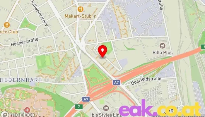 Neue Heimat -    Ortliche Hausverwaltung Karte - Linz