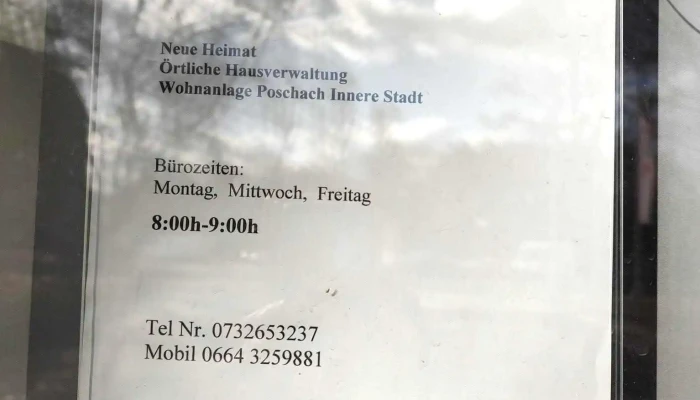 Neue Heimat -    Ortliche Hausverwaltung Von Gasten - Linz