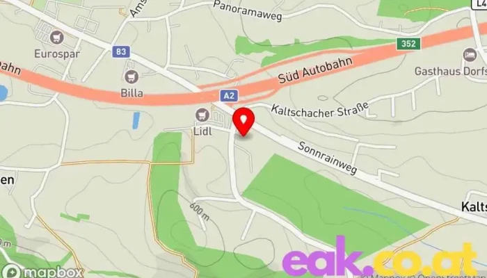 Karte von Nonstop Fitness Wernberg Fitnessstudio, Verein, Fitnessraum, Fitnessprogramm, Sauna, Spa und Fitness-Studio, Sonnenstudio in Wernberg