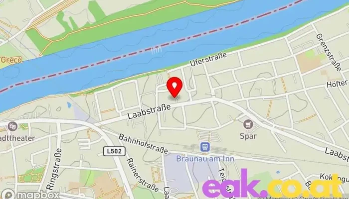 Karte von Preg GmbH Heizungsanlagenanbieter, Sanitärtechnik, Gasinstallateur, Warmwassersystem-Anbieter, Solaranlagenservice, Wasseraufbereitungsanlage in Braunau am Inn