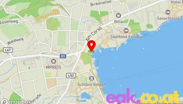 Karte von Veldener Advent - die Stadt der Engel Weihnachtsmarkt in Velden am Wörthersee