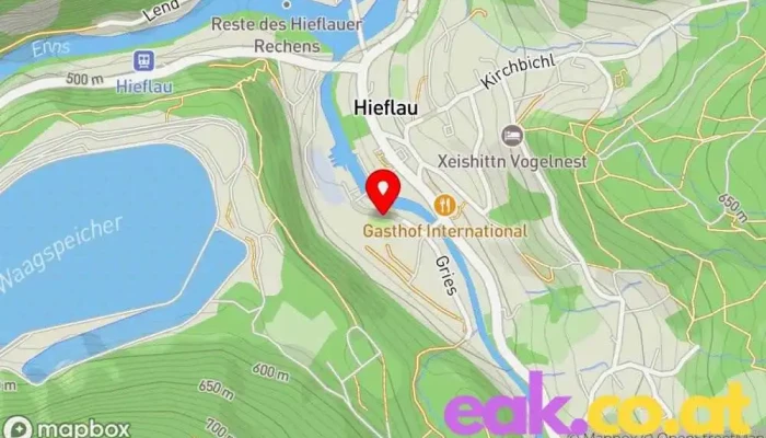 Verbund Kraftwerk Hieflau Karte - Hieflau